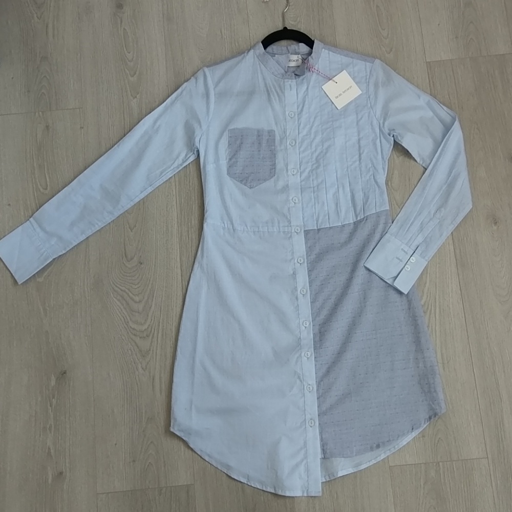 Rachel Antonoff Asymmetrical  shirt dress size 6